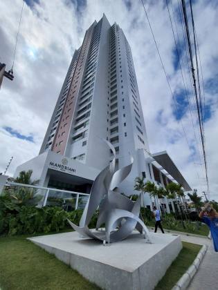 Flat mobiliado para locação, com 1 quarto, sendo 1 suíte, no bairro José Pinheiro em Campina Grande