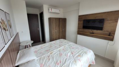 Apartamento todo mobiliado, para locação com 02 quarto sendo 01 suíte, em Campina Grande