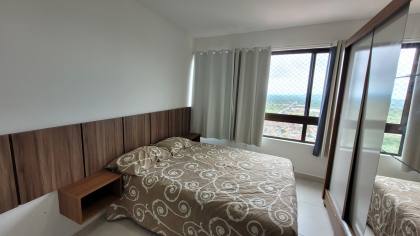 Apartamento todo mobiliado, para locação com 02 quarto sendo 01 suíte, em Campina Grande