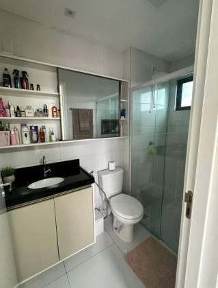 Apartamento MOBILIADO para locação com 2 quartos, sendo 01 suíte no bairro Alto Branco em Campina Grande