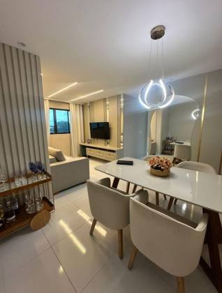 Apartamento MOBILIADO para locação com 2 quartos, sendo 01 suíte no bairro Alto Branco em Campina Grande