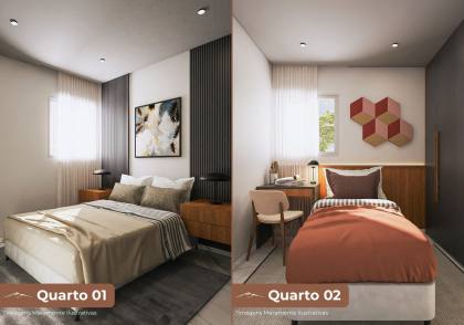 Apartamento à venda com 2 quartos e varanda no bairro Jardim Tavares em Campina Grande