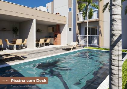 Apartamento à venda com 2 quartos e varanda no bairro Jardim Tavares em Campina Grande