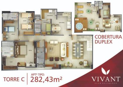 Apartamento à venda com 4 quartos, sendo 3 suítes no Catolé em Campina Grande