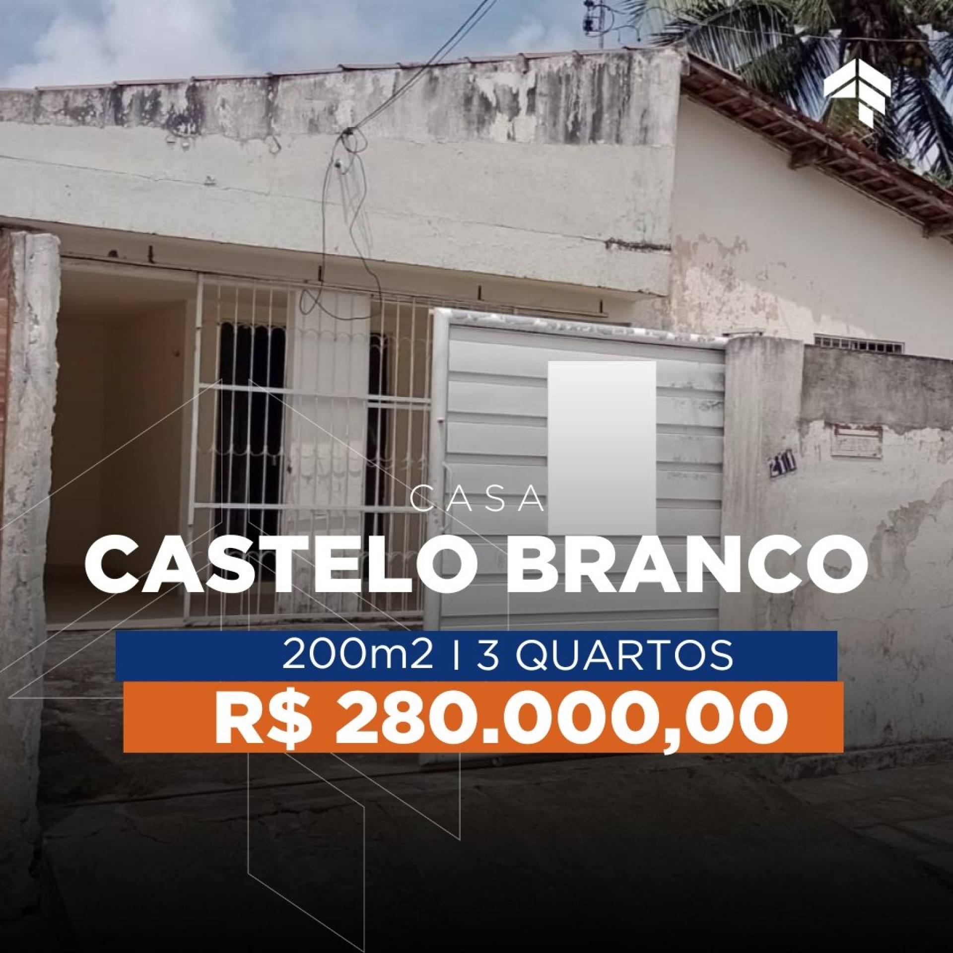 Casa Para Vender com 3 quartos 1 suíte no bairro Castelo Branco em João Pessoa
