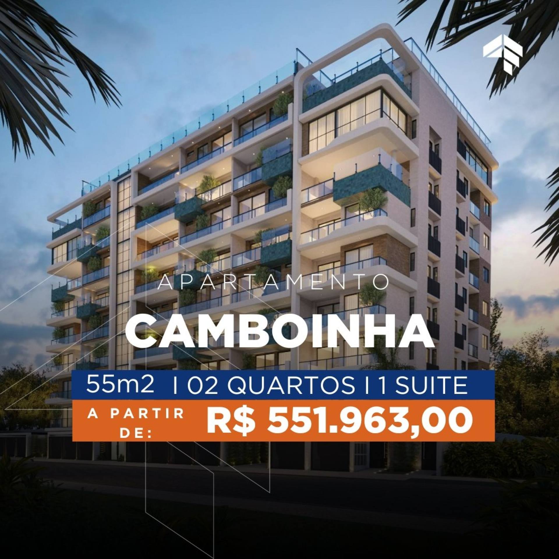 Apartamento Para vender no bairro Camboinha, em Cabedelo