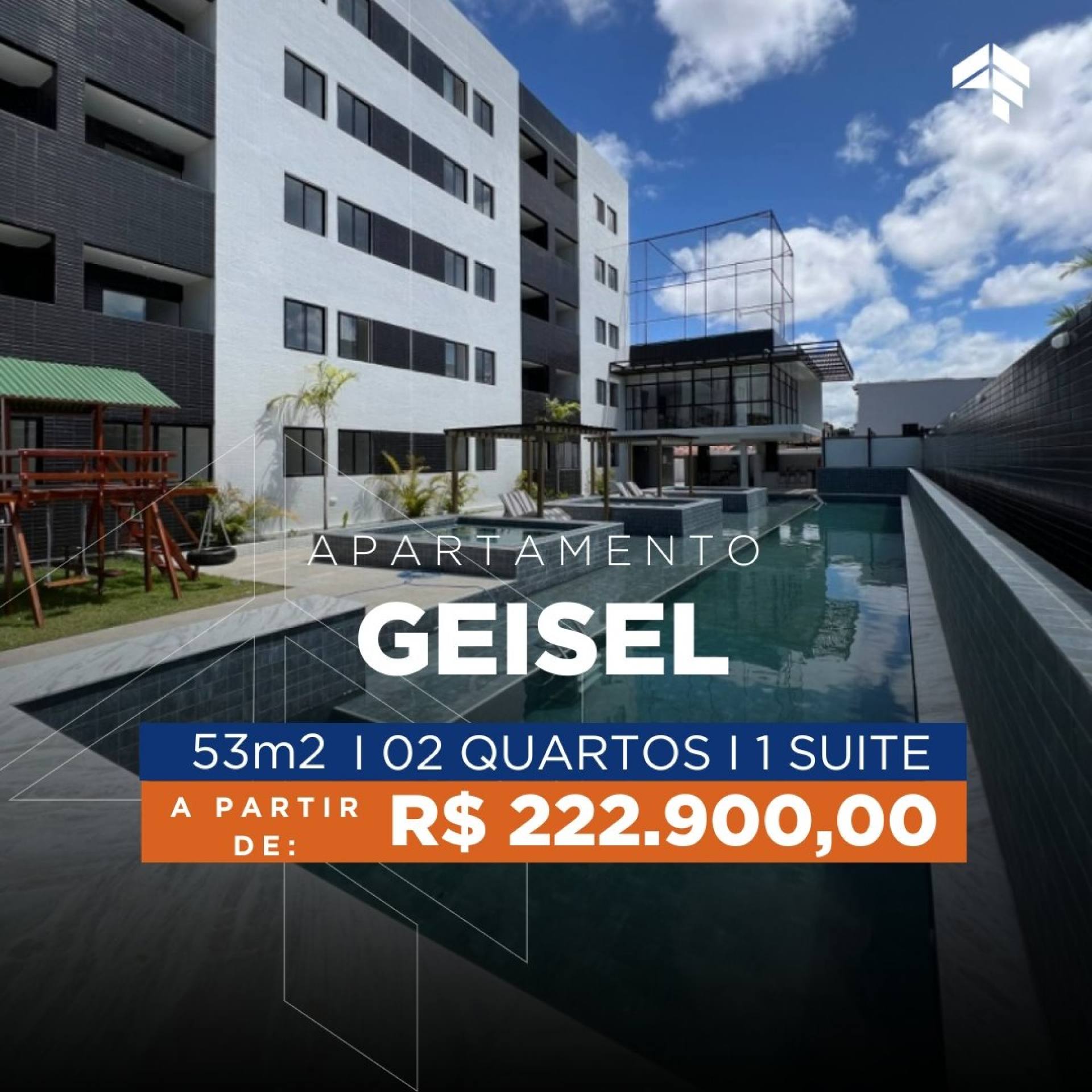 Apartamento para vender com 2 quartos 1 suíte no bairro Ernesto Geisel em Joao Pessoa