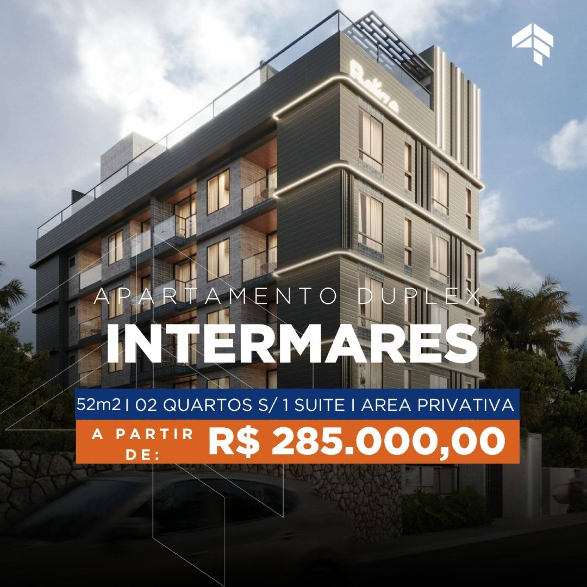 Apartamento/Flat/Duplex Para Vender em Intermares, Cabedelo