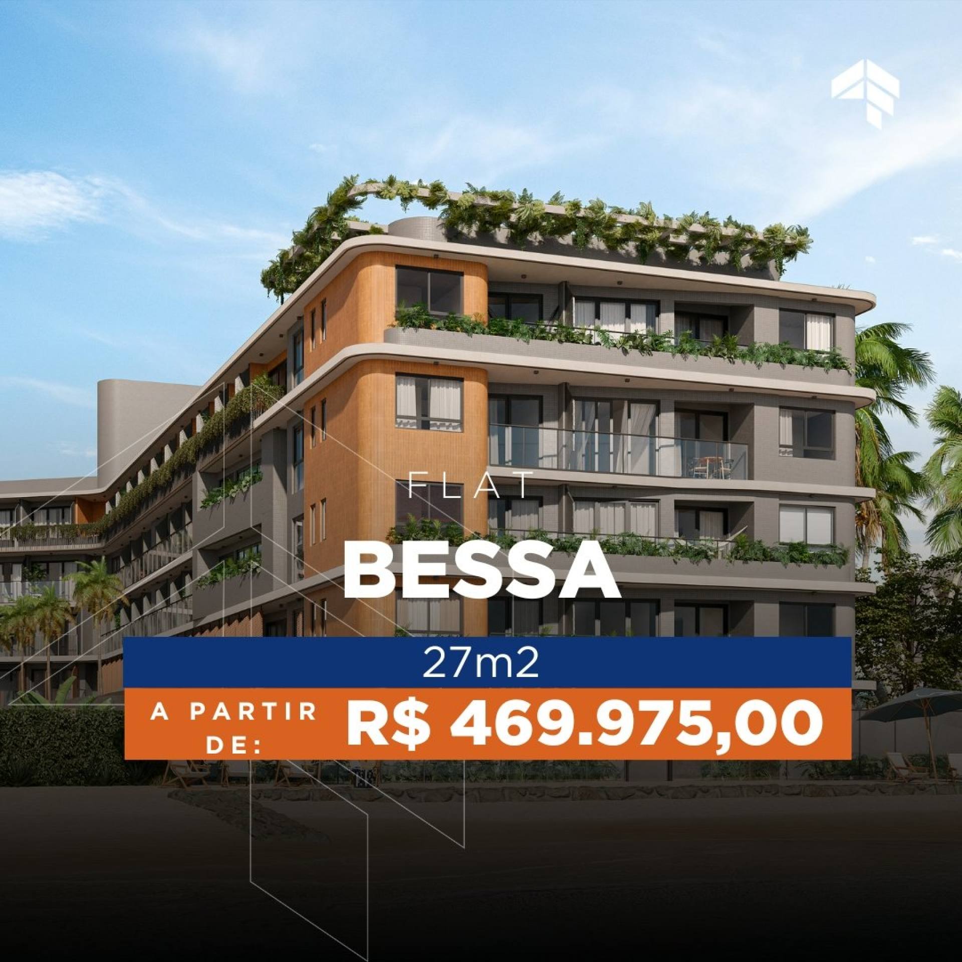 Apartamento/Flat/Loja Beira-Mar no bairro Bessa em João Pessoa