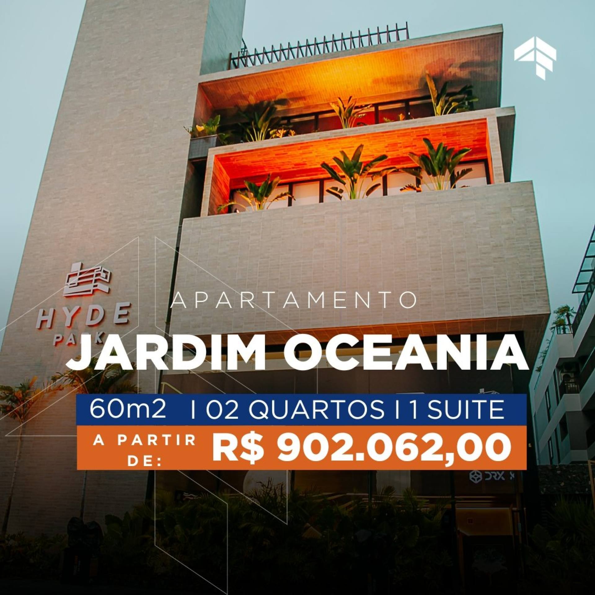 Apartamento Beira-Mar no bairro Jardim Oceania em João Pessoa