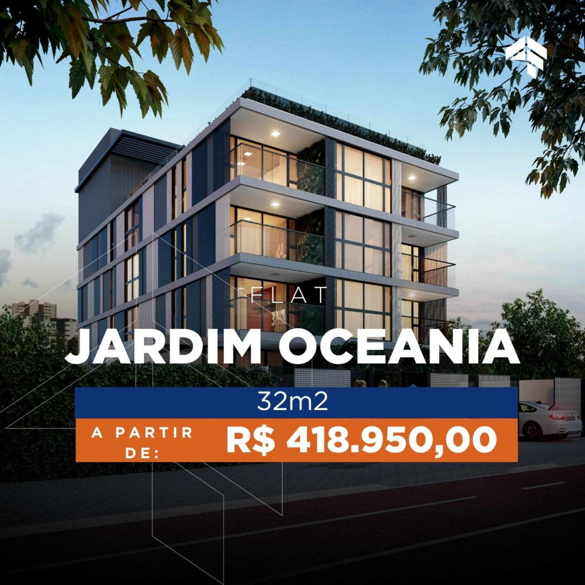 Flat Beira-Mar Para Vender no bairro Jardim Oceania em João Pessoa