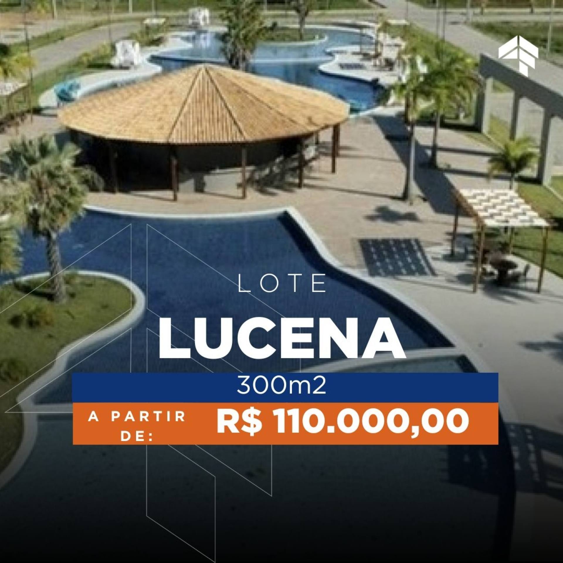 Lote de 300M2 no empreendimento Beach Plaza Condomínio & Resort, em Lucena