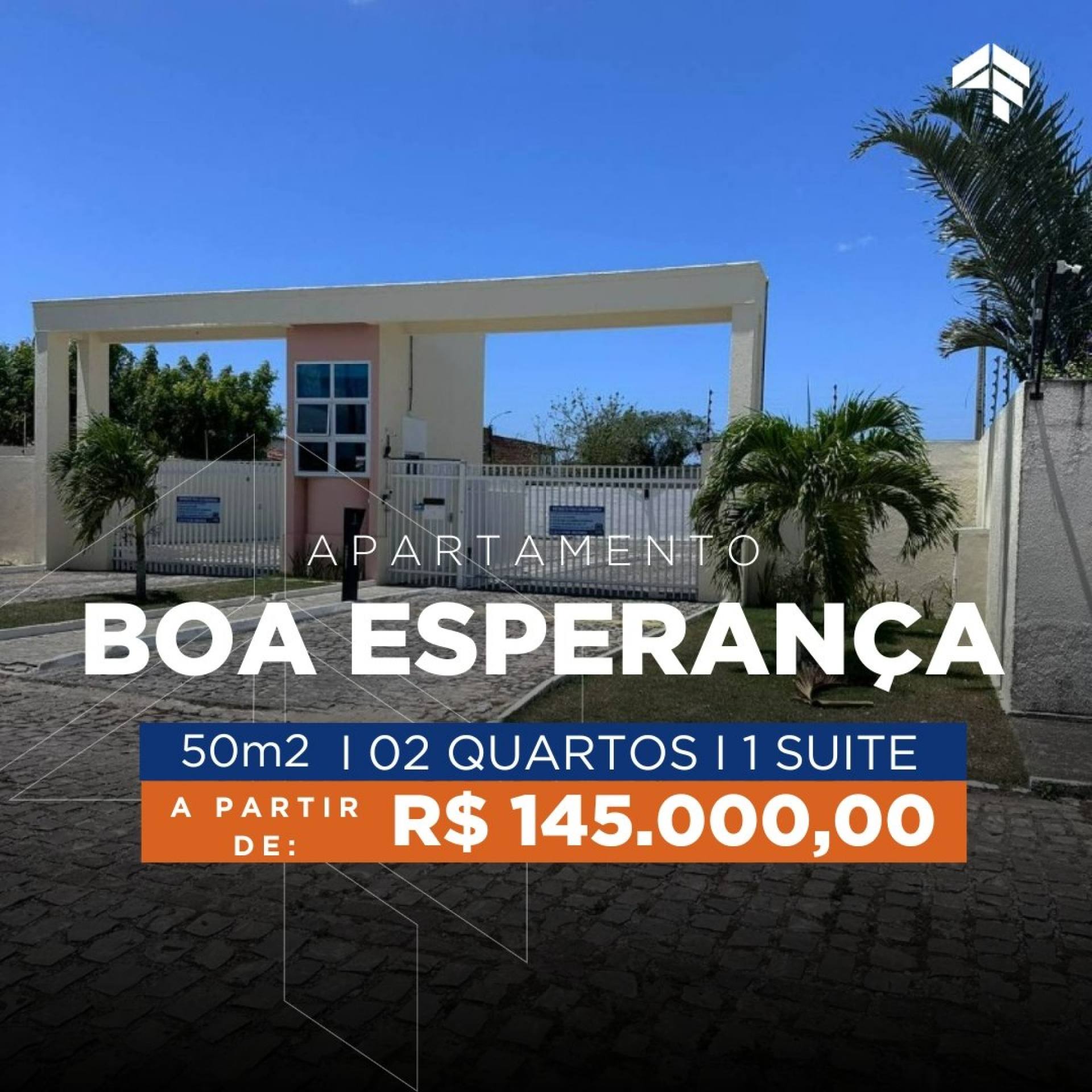 Apartamento Para Vender com 2 quartos 1 suíte no bairro Boa Esperança em Parnamirim