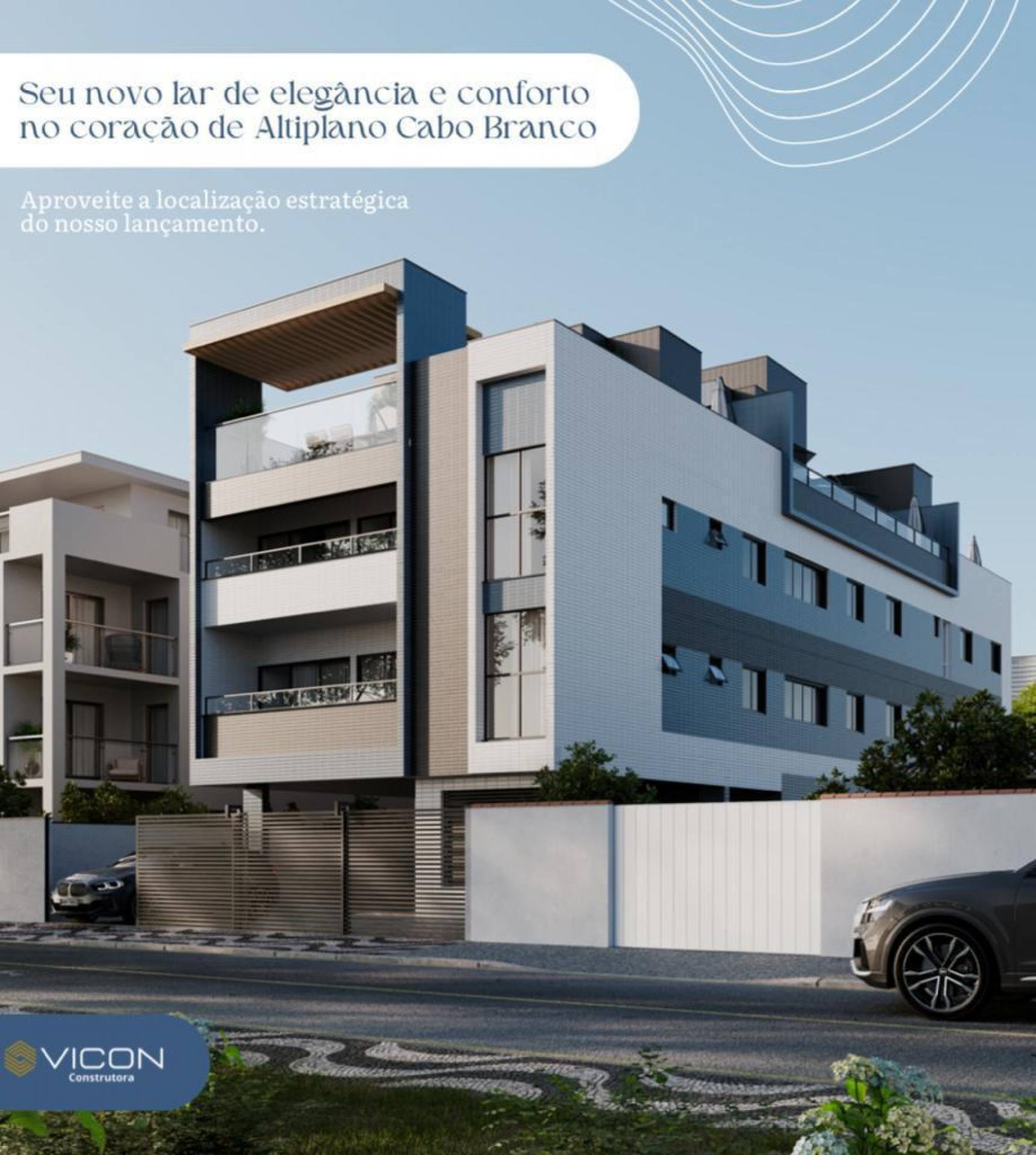 Apartamento Para Vender com 3 quartos no bairro Altiplano Cabo Branco em João Pessoa