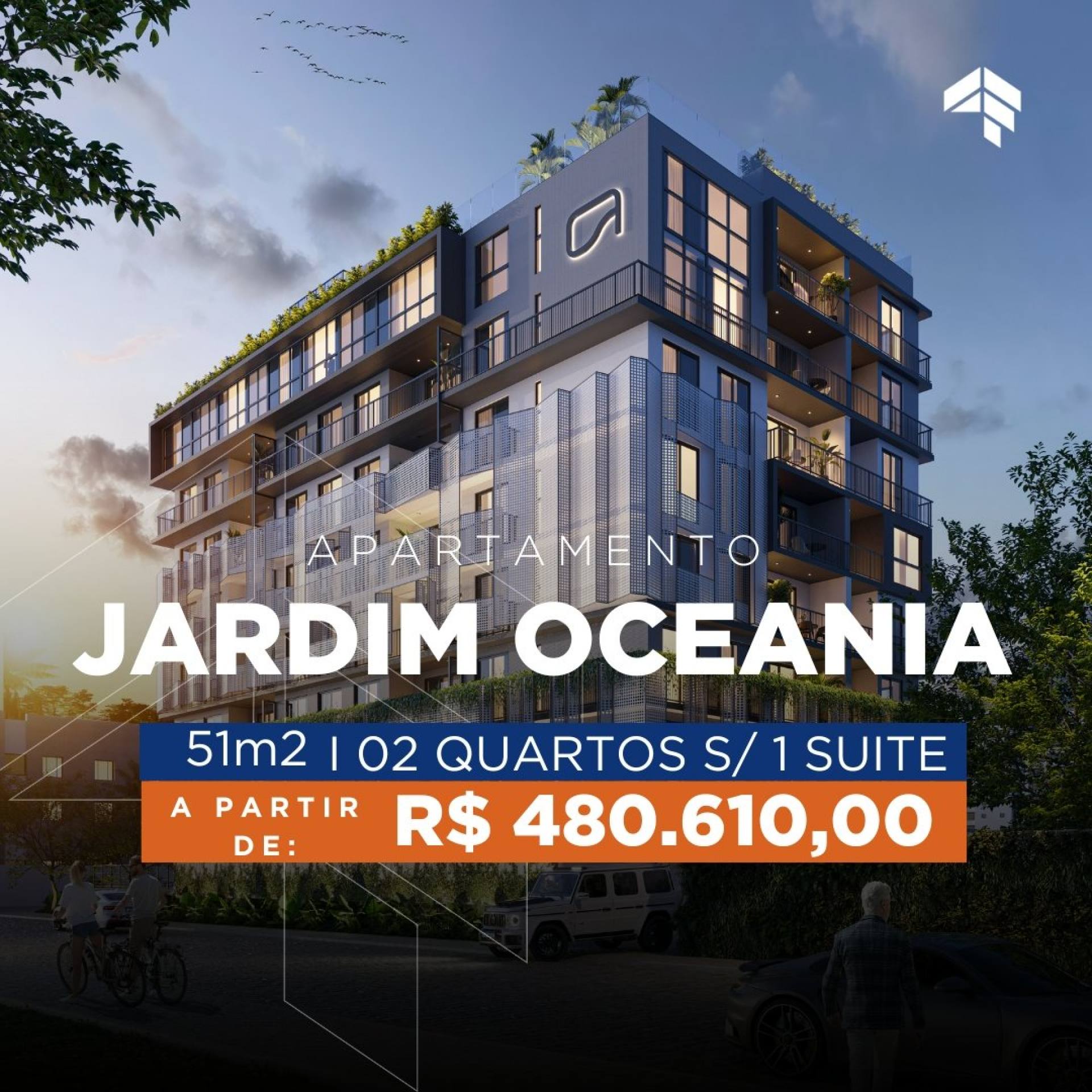 Apartamento Para Vender com 2 quartos 1 suítes no bairro Jardim Oceania em João Pessoa