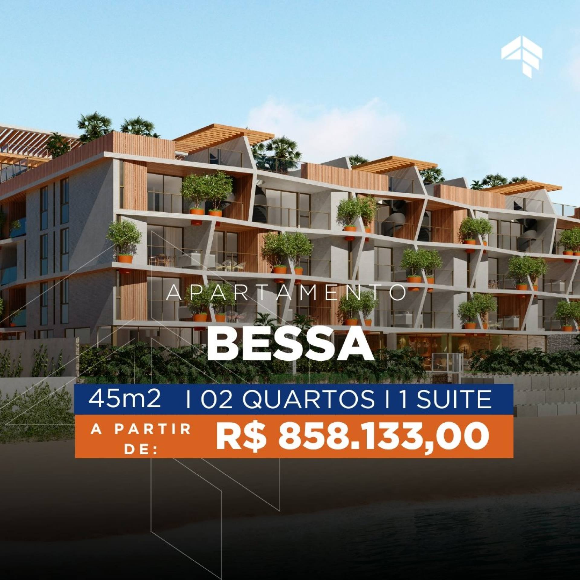 Apartamento Para Vender com no bairro Bessa em João Pessoa