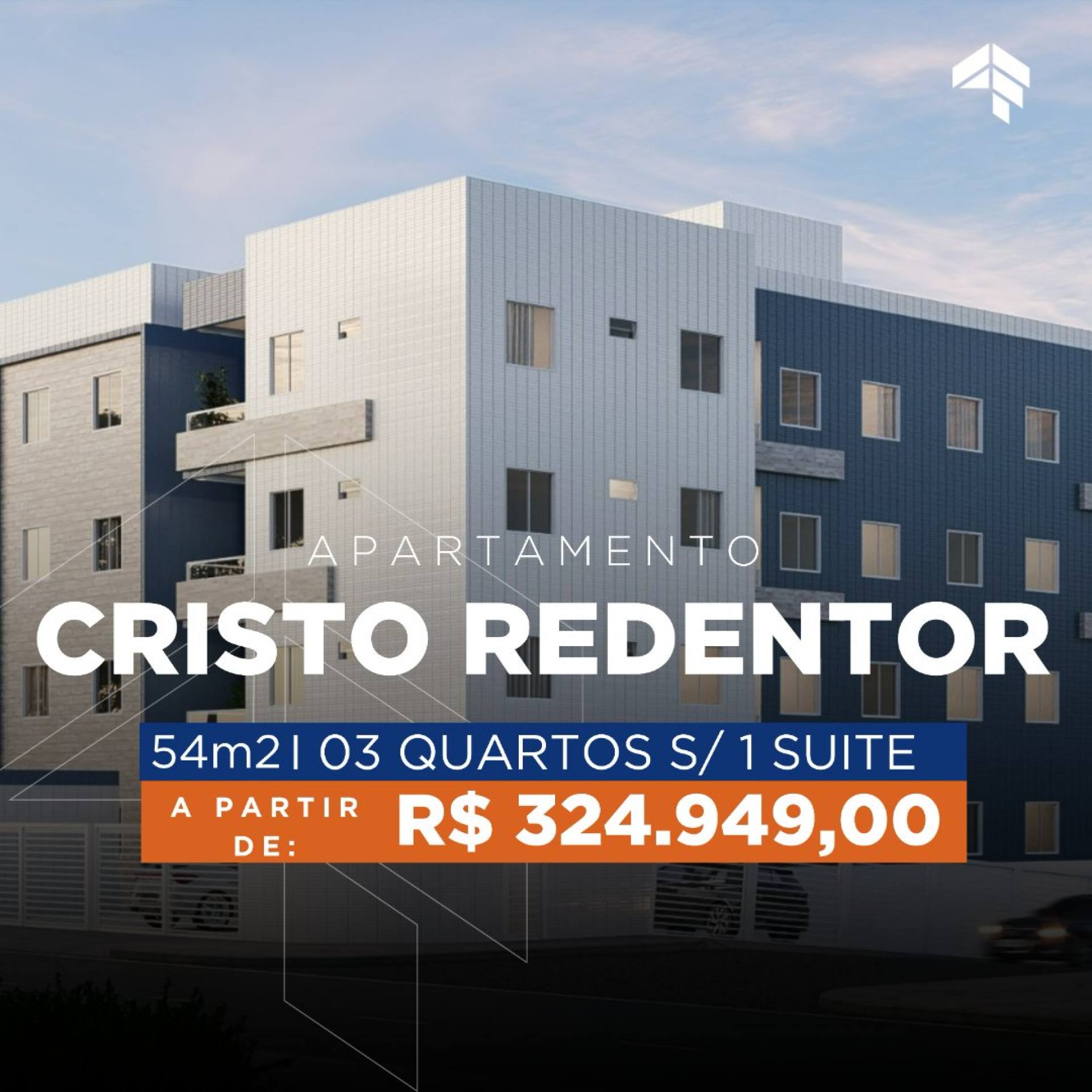 Apartamento Para Vender com 3 quartos 1 suítes no bairro Cristo Redentor em João Pessoa