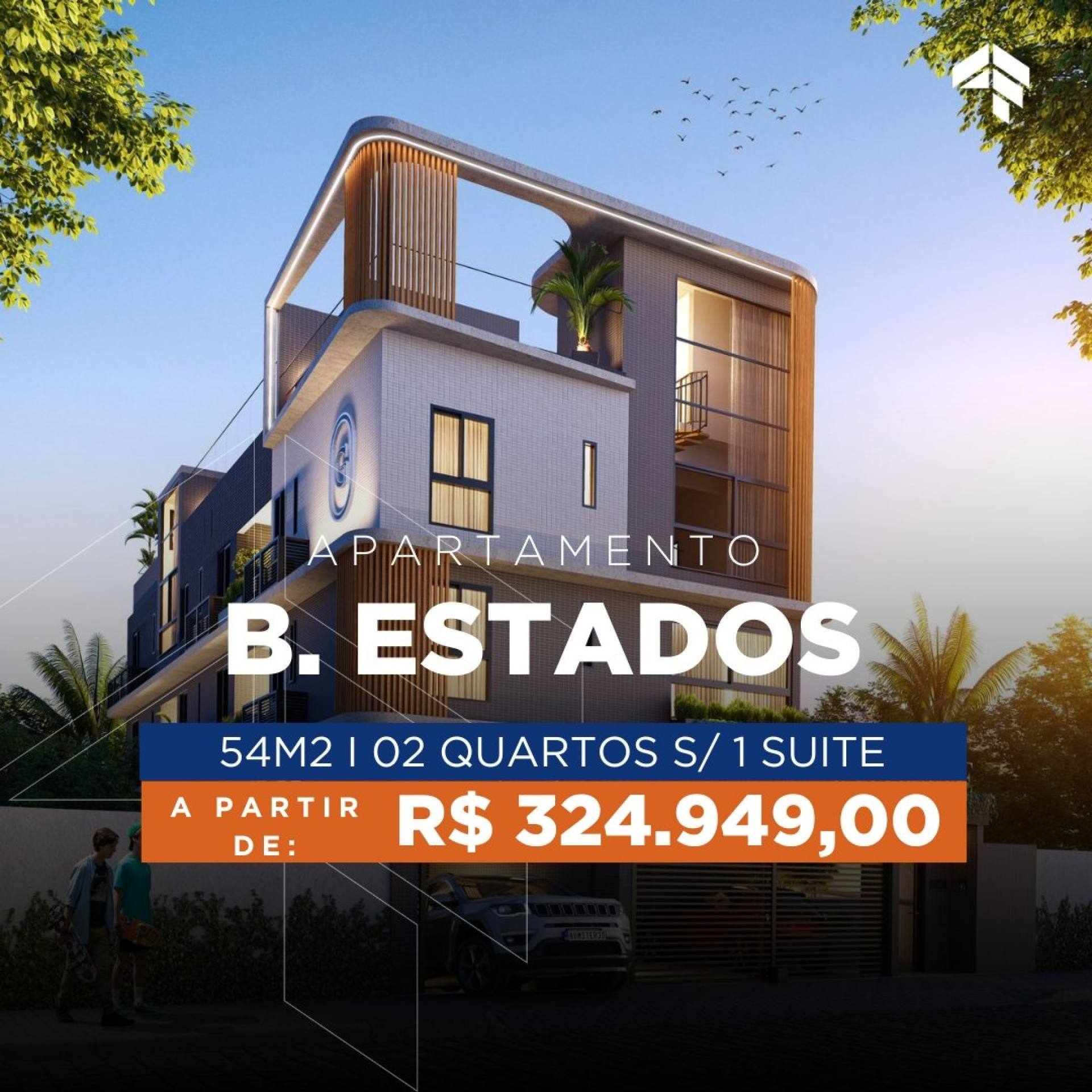 Apartamento Para Vender com 2 quartos no bairro Estados em João Pessoa