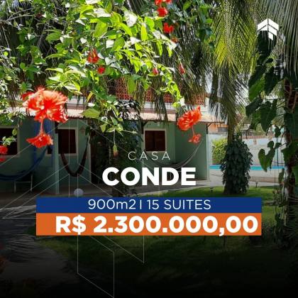 Pousada para Vender na Praia de Carapibus, no Conde
