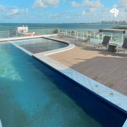 More a 50m do Mar! 2 Quartos Mobiliado no Jardim Oceania