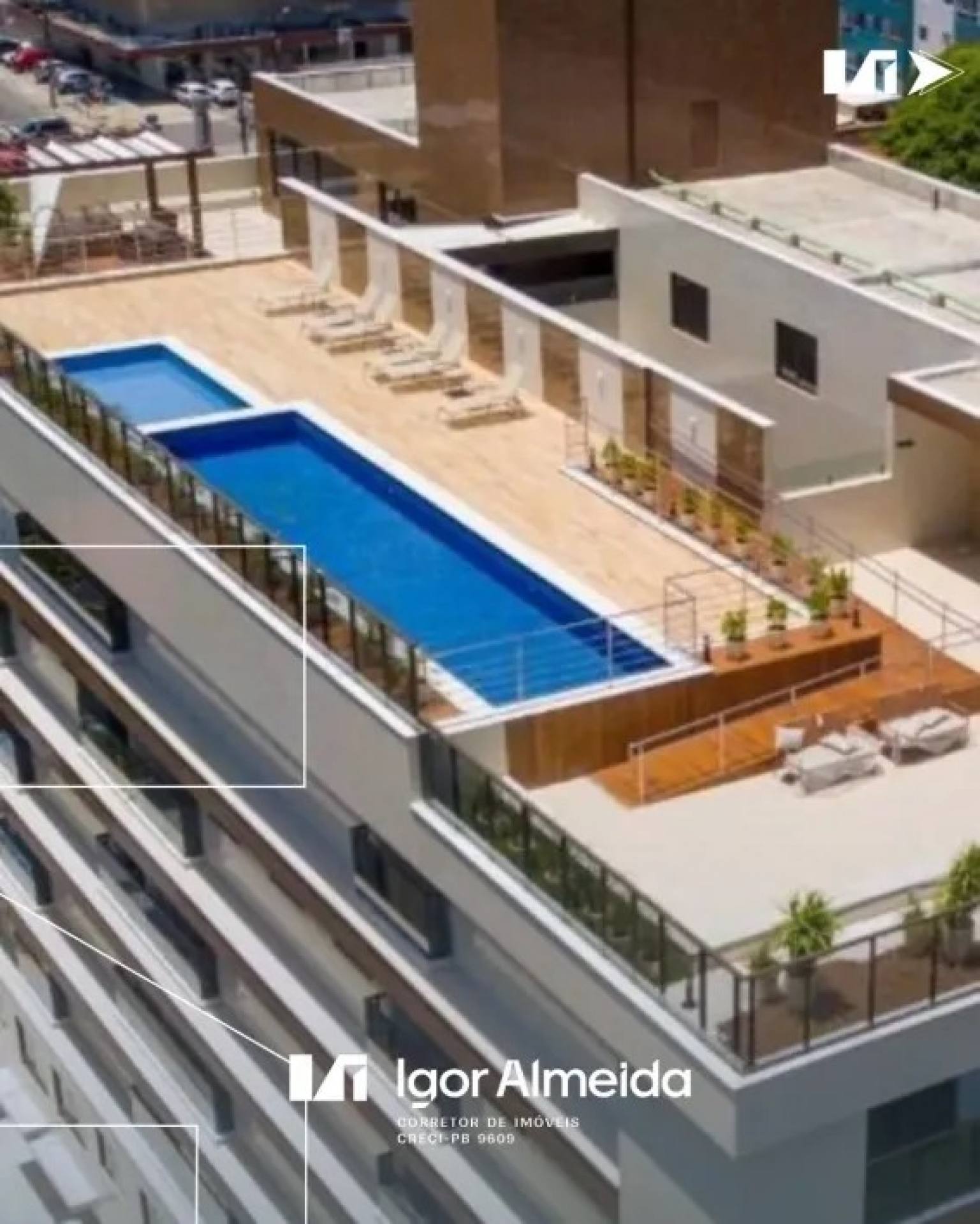 APARTAMENTO MOBILIADO A 100 METROS DA PRAIA DE Cabo Branco - João Pessoa - PB