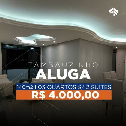 Apartamento com 3 quartos s/ 2 suítes + Dce, Tambauzinho, Joao Pessoa