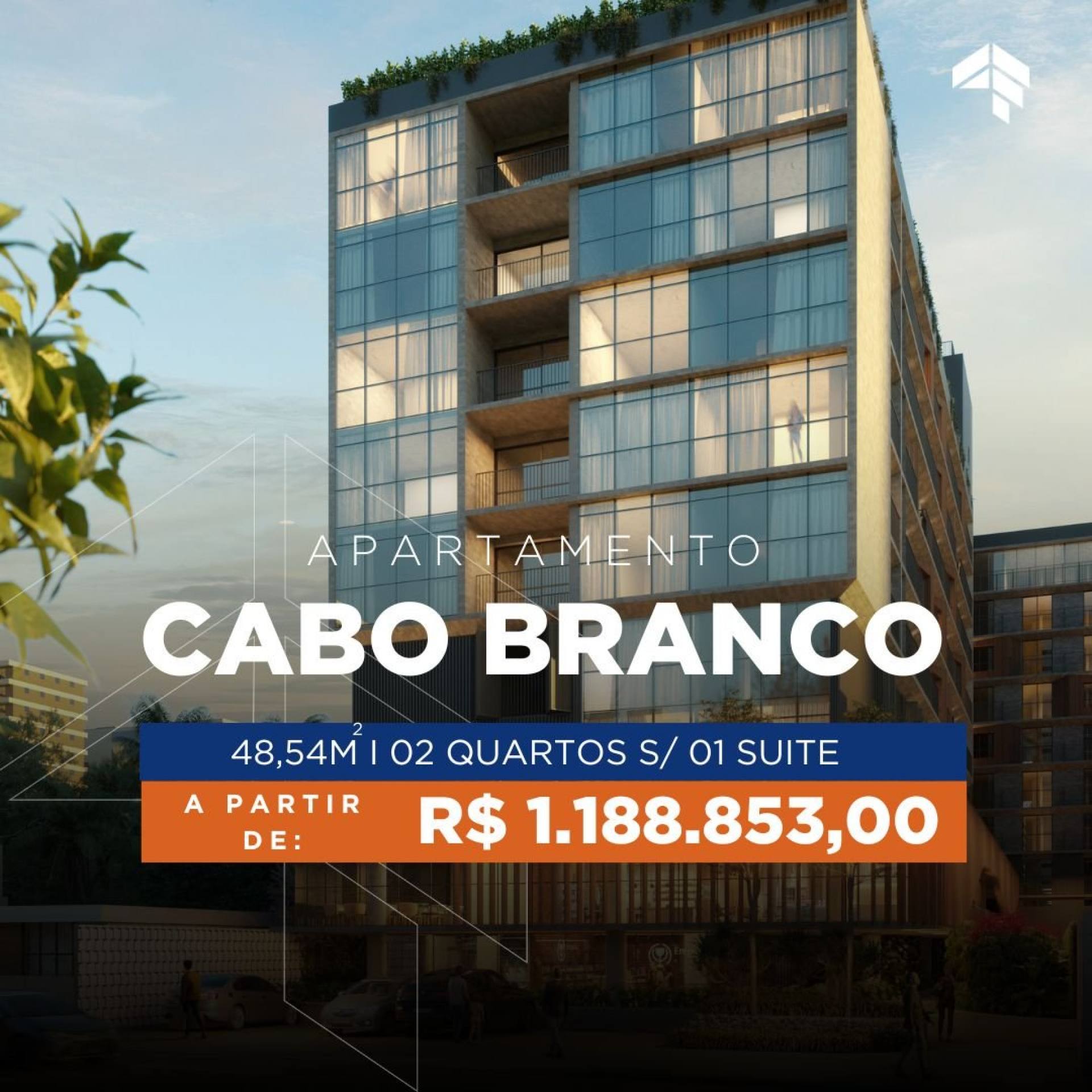 Apartamento Para Vender no bairro Cabo Branco em João Pessoa