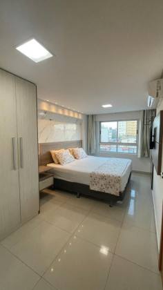 Apto todo mobiliado, 2 quartos, 60m do mar Jardim Oceania, Joao Pessoa