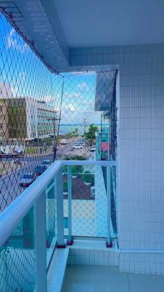 Apto todo mobiliado, 2 quartos, 60m do mar Jardim Oceania, Joao Pessoa
