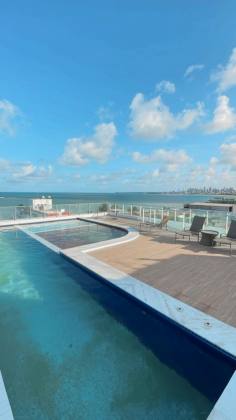Apto todo mobiliado, 2 quartos, 60m do mar Jardim Oceania, Joao Pessoa