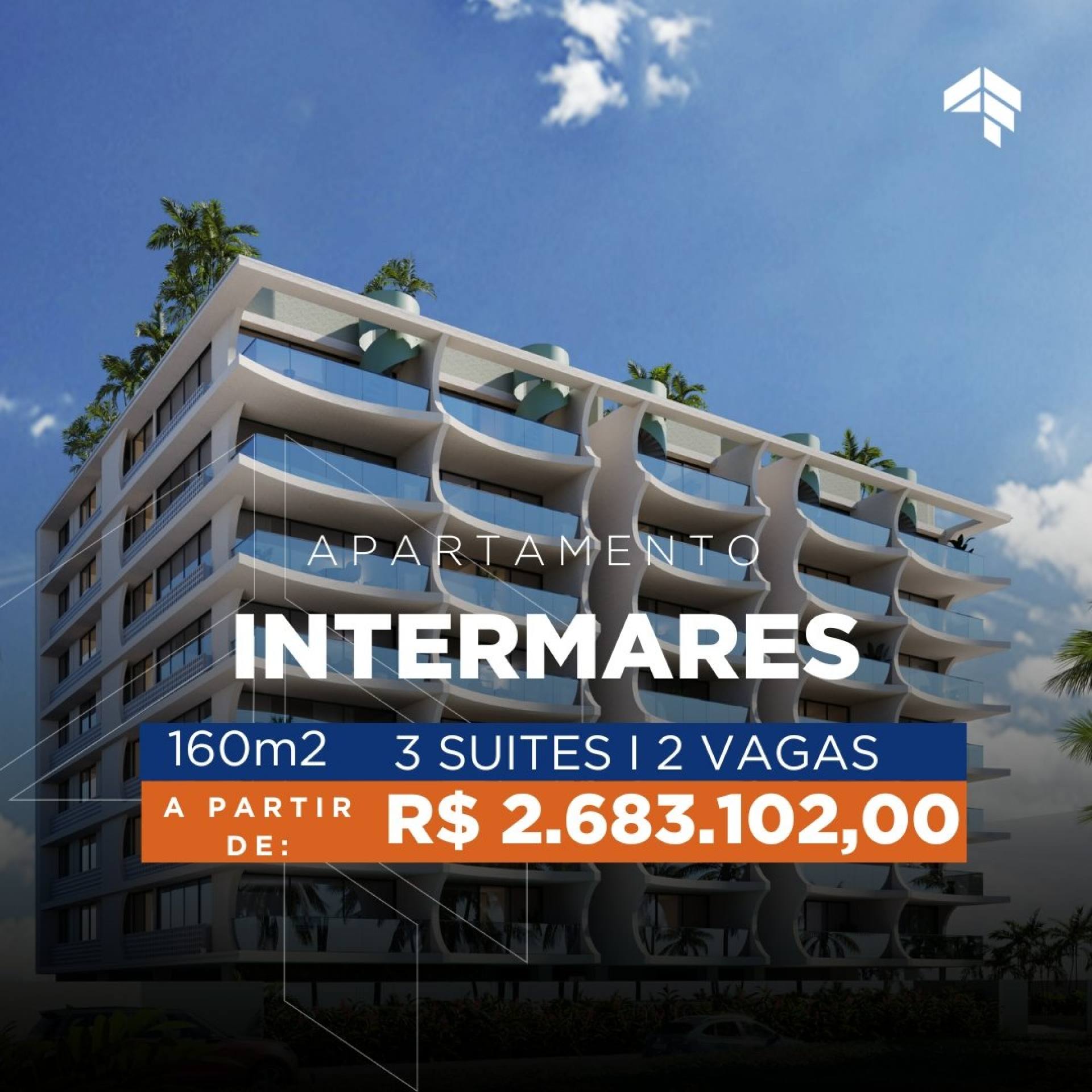 Apartamento Para Vender com 3 quartos no bairro de Intermares em Cabedelo