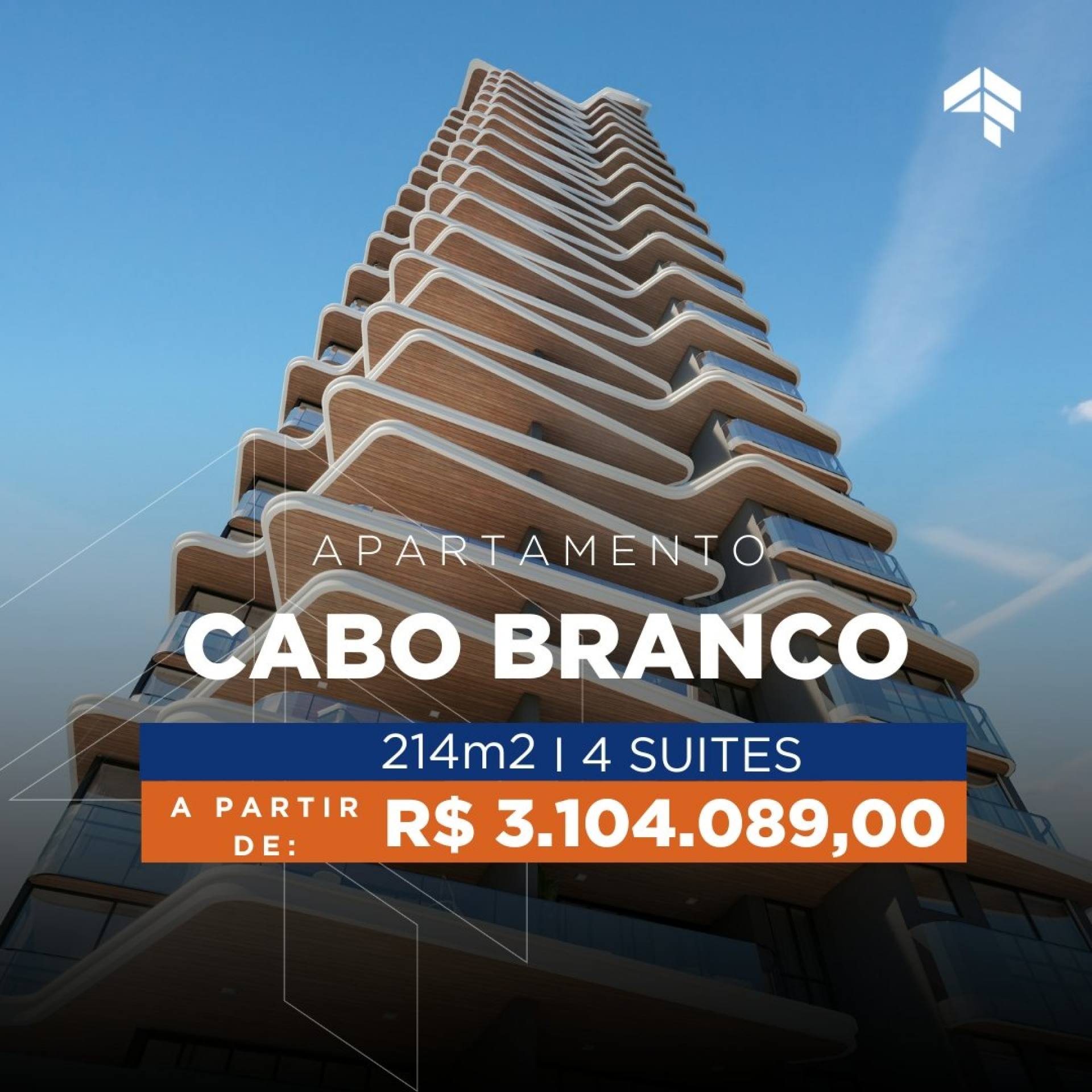 Apartamento Para Vender no bairro Altiplano Cabo Branco em João Pessoa