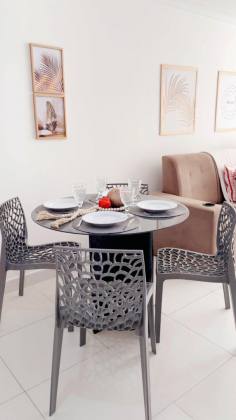 Lindo Apartamento Garden a beira mar, todo mobiliado, 2 quartos sendo 1 suite, Jardim Oceania