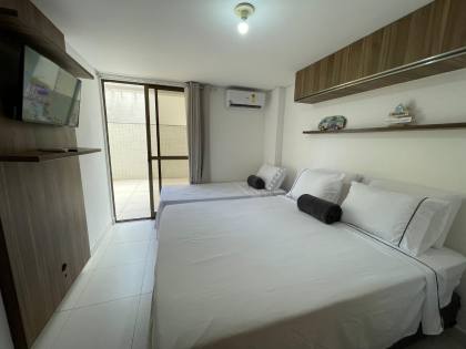 Lindo Apartamento Garden a beira mar, todo mobiliado, 2 quartos sendo 1 suite, Jardim Oceania