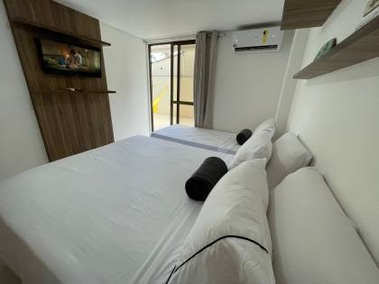 Lindo Apartamento Garden a beira mar, todo mobiliado, 2 quartos sendo 1 suite, Jardim Oceania
