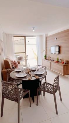 Lindo Apartamento Garden a beira mar, todo mobiliado, 2 quartos sendo 1 suite, Jardim Oceania