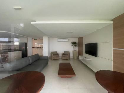 Lindo Apartamento Garden a beira mar, todo mobiliado, 2 quartos sendo 1 suite, Jardim Oceania