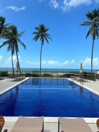 Lindo Apartamento Garden a beira mar, todo mobiliado, 2 quartos sendo 1 suite, Jardim Oceania