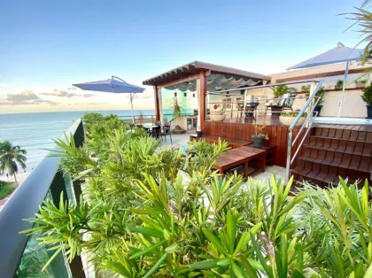 APARTAMENTO FRENTE MAR DO CABO BRANCO, TIPO COBERTURA DUPLEX, composto de 02 (dois) Área Total Privativa de 143,65 m2