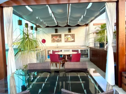 APARTAMENTO FRENTE MAR DO CABO BRANCO, TIPO COBERTURA DUPLEX, composto de 02 (dois) Área Total Privativa de 143,65 m2