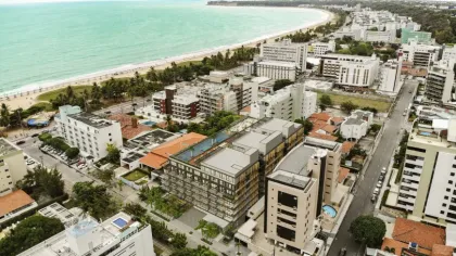 REPASSE, TABELA ABAIXO DO MERCADO EM CABO BRANCO. Flat com 1 Quarto e 1 banheiro à Venda, 17 m² por R$ 398.000