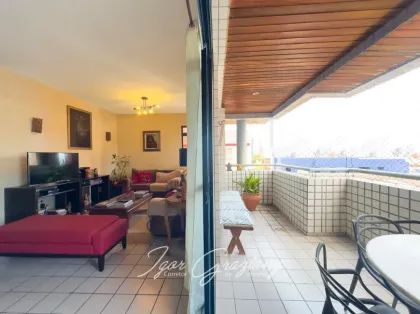 Oportunidade!  Apartamento para venda com 157m² sendo 3 qtos com 02 suítes + DCE no Aeroclube - JP