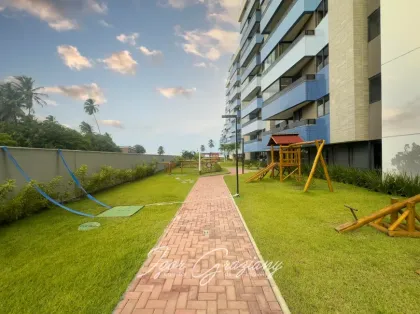 Para vender!  Pé na Areia, apartamento com 02 qtos s/01 suíte com lazer completo!