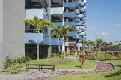 Para vender!  Pé na Areia, apartamento com 02 qtos s/01 suíte com lazer completo!