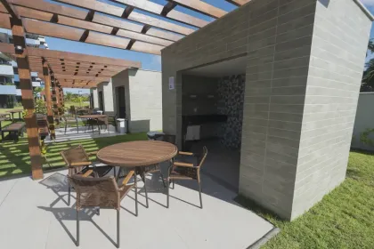 Para vender!  Pé na Areia, apartamento com 02 qtos s/01 suíte com lazer completo!
