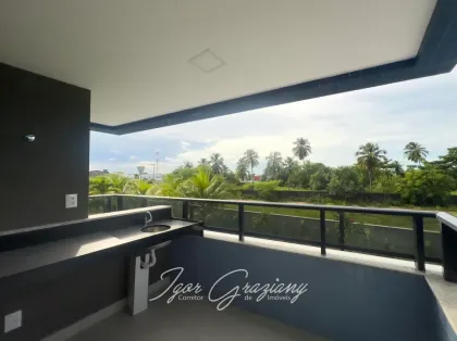 Para vender!  Pé na Areia, apartamento com 02 qtos s/01 suíte com lazer completo!