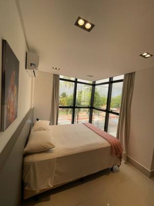 Apartamento mobiliado de frente para o mar no Cabo Branco – Locação anual