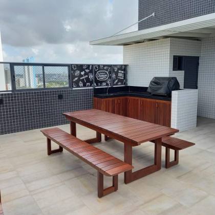 OPORTUNIDADE! APARTAMENTO TODO MOBILIADO E DECORADO - MANAIRA, JOAO PESSOA