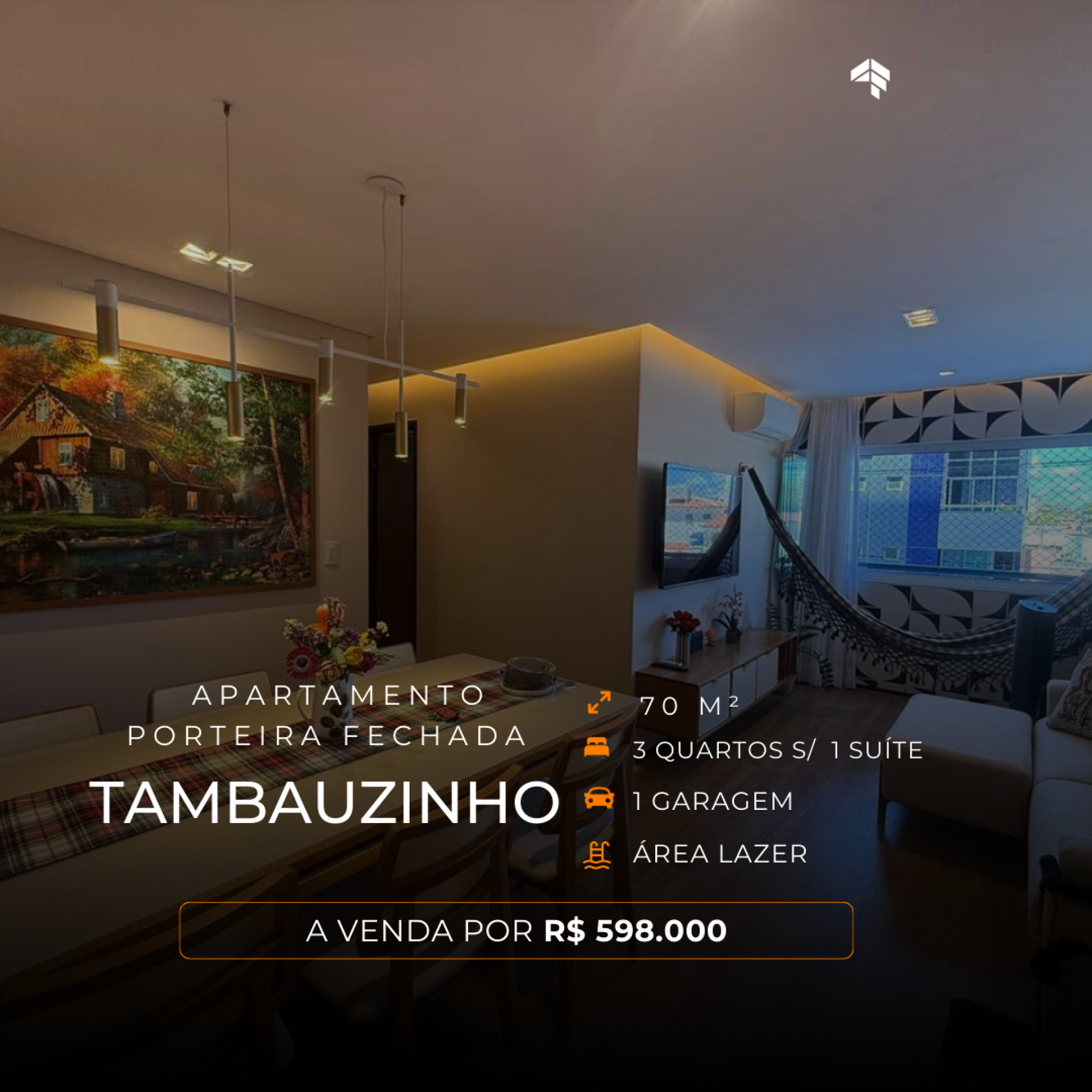APARTAMENTO COM 3 QUARTOS S/ 1 SUÍTE, PORTEIRA FECHADA. BAIRRO DE TAMBAUZINHO - JOÃO PESSOA PB