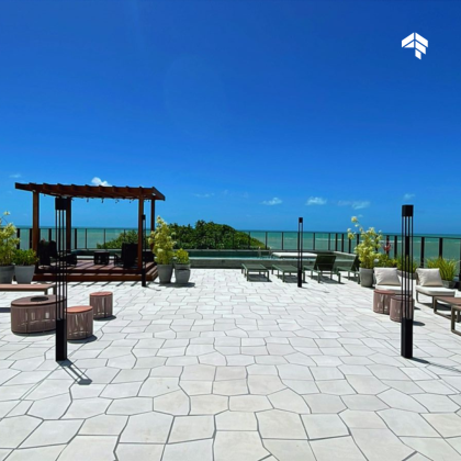 Flat Beira-Mar do JARDIM OCEANIA PRONTO PARA INVESTIR!